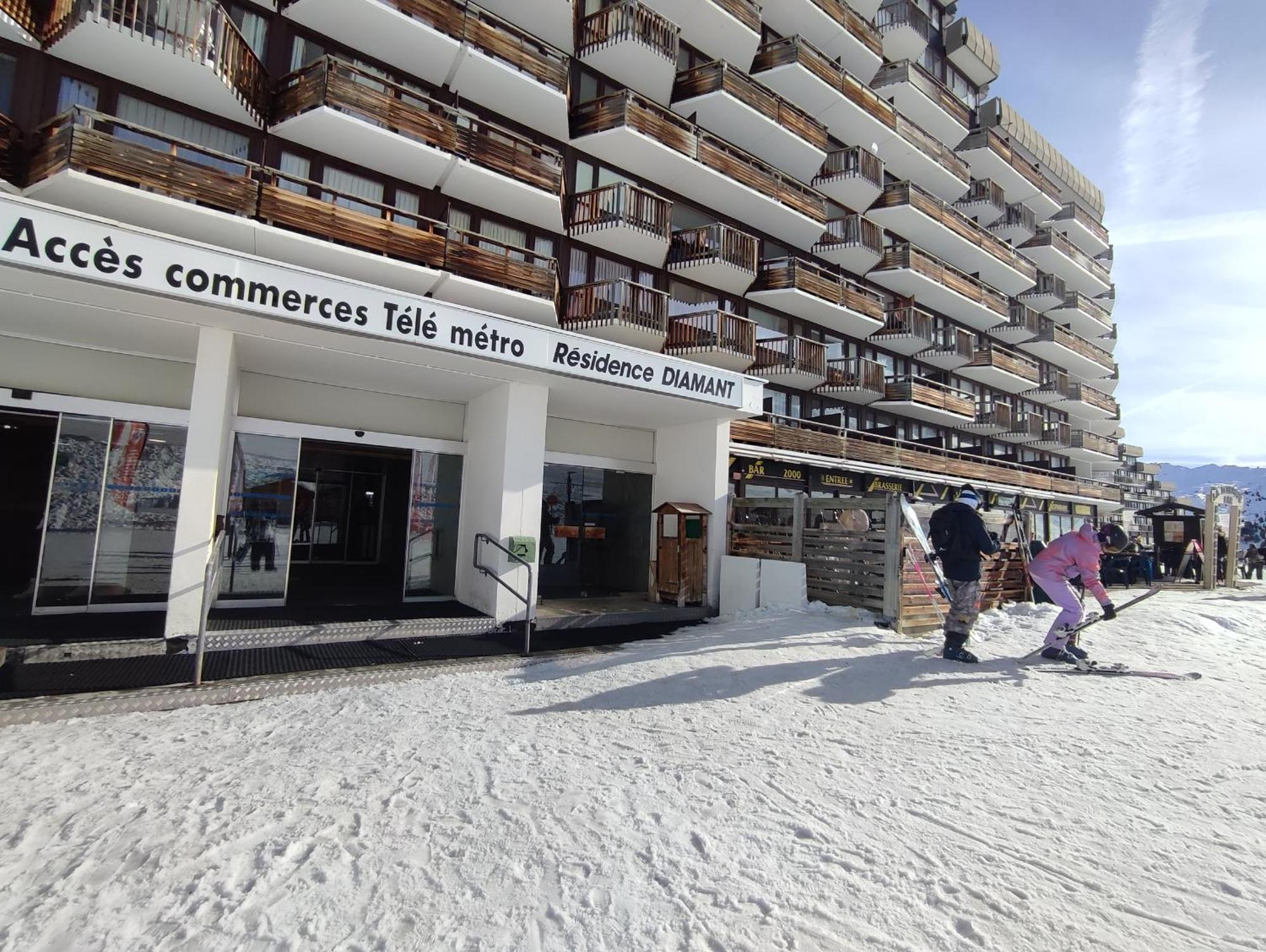 Studio Cosy 2100M Pied Des Pistes-Direct To Ski Slopes-Ski In Ski Out-La Plagne Aime 2000 Esterno foto