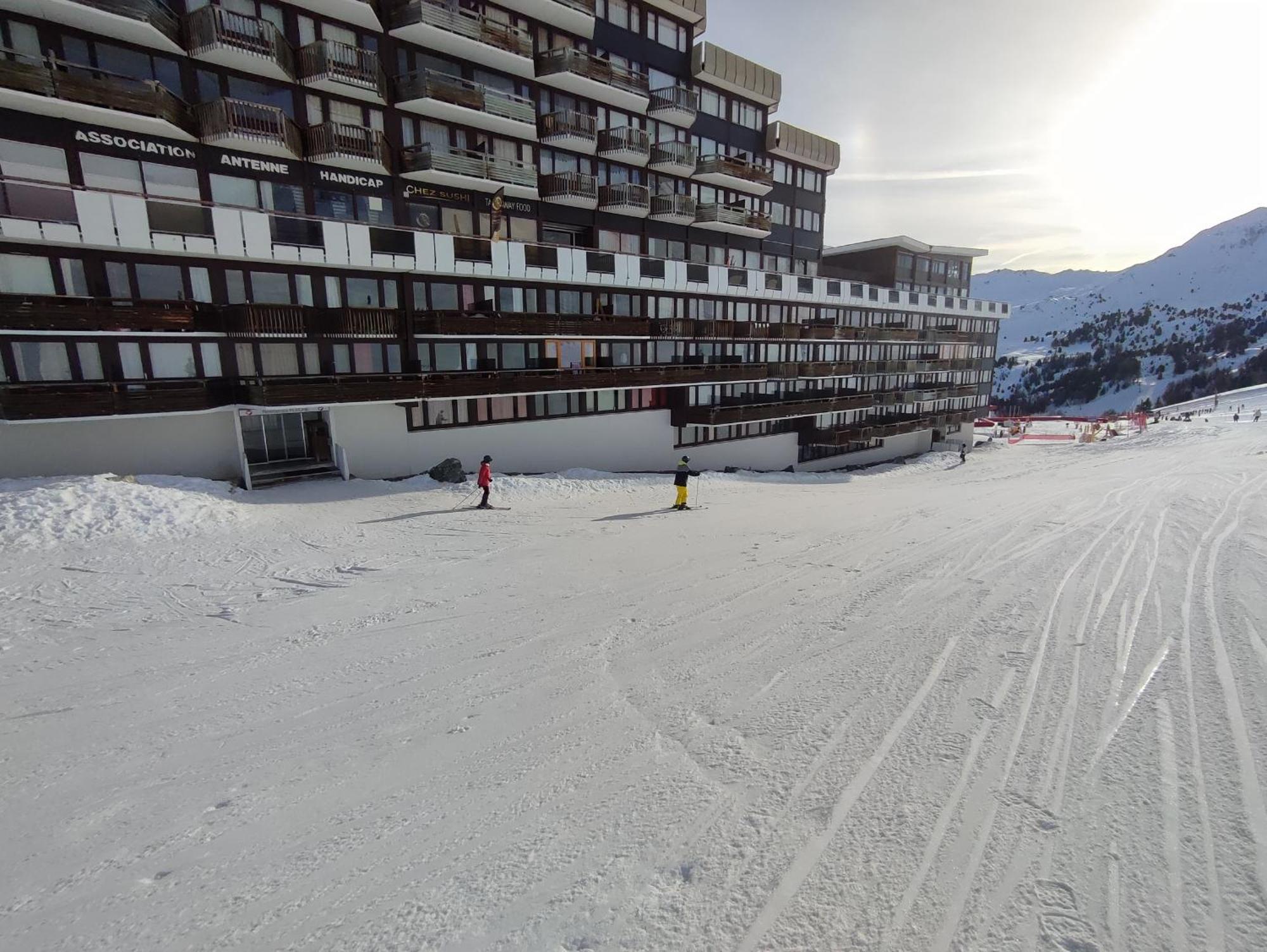 Studio Cosy 2100M Pied Des Pistes-Direct To Ski Slopes-Ski In Ski Out-La Plagne Aime 2000 Esterno foto