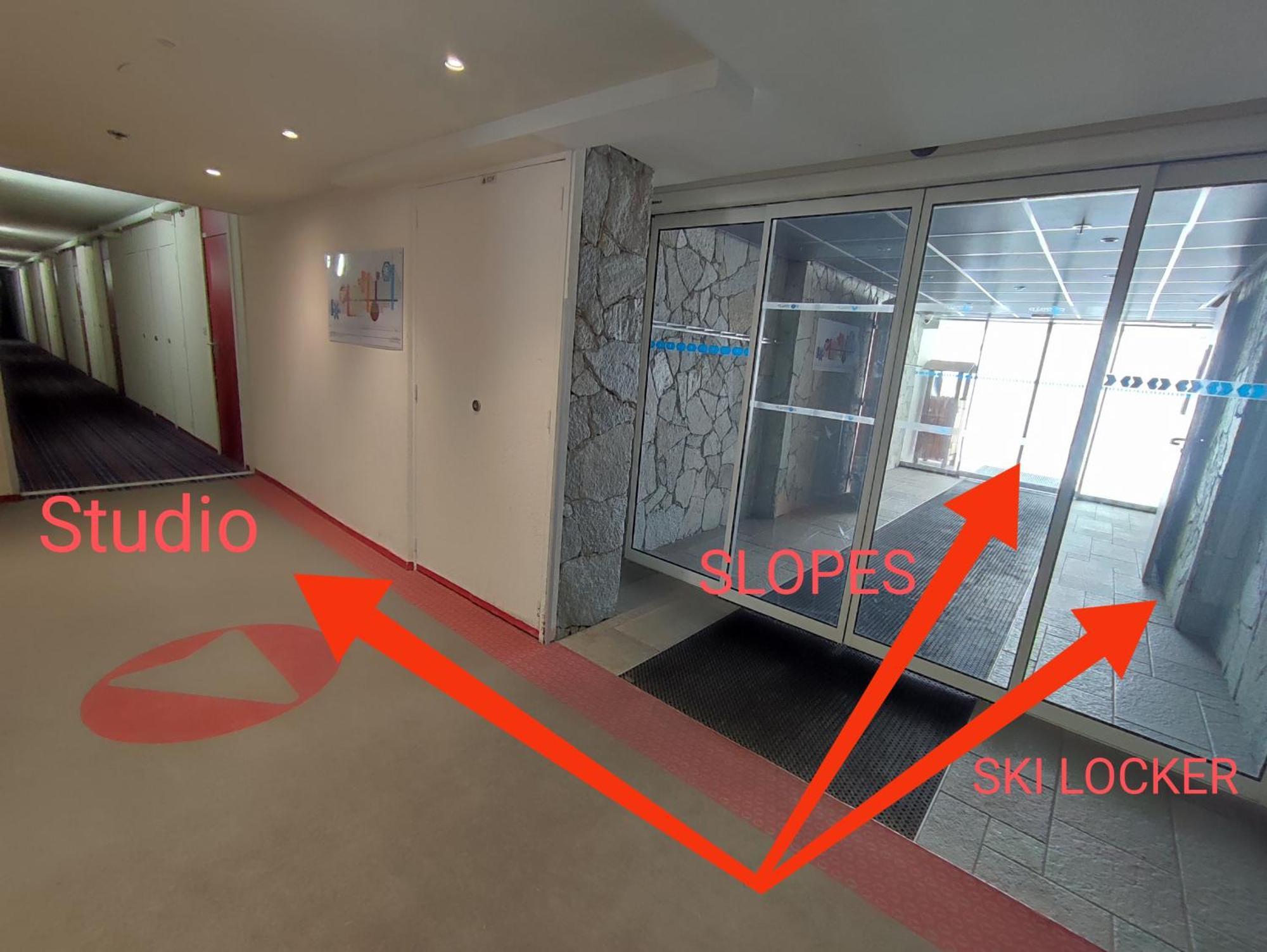 Studio Cosy 2100M Pied Des Pistes-Direct To Ski Slopes-Ski In Ski Out-La Plagne Aime 2000 Esterno foto