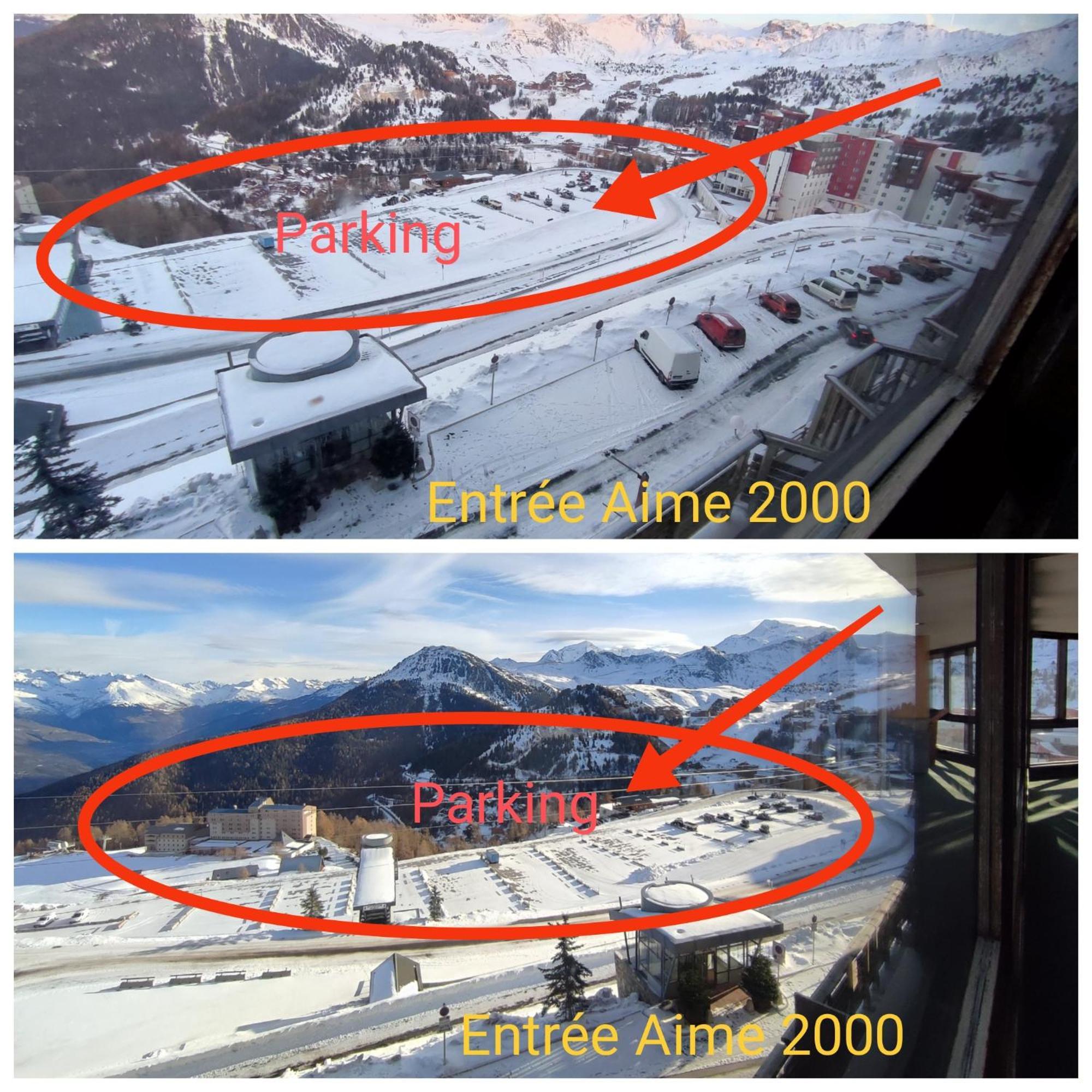 Studio Cosy 2100M Pied Des Pistes-Direct To Ski Slopes-Ski In Ski Out-La Plagne Aime 2000 Esterno foto