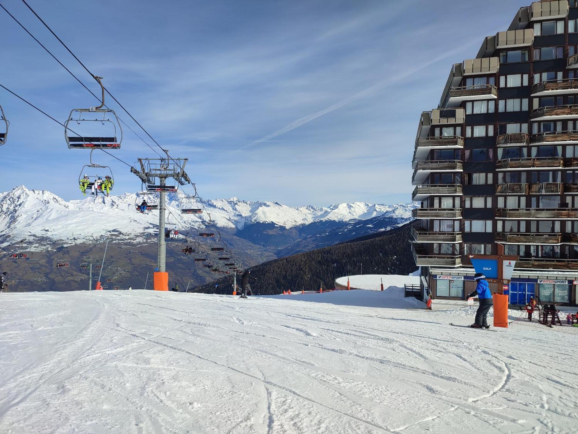 Studio Cosy 2100M Pied Des Pistes-Direct To Ski Slopes-Ski In Ski Out-La Plagne Aime 2000 Esterno foto