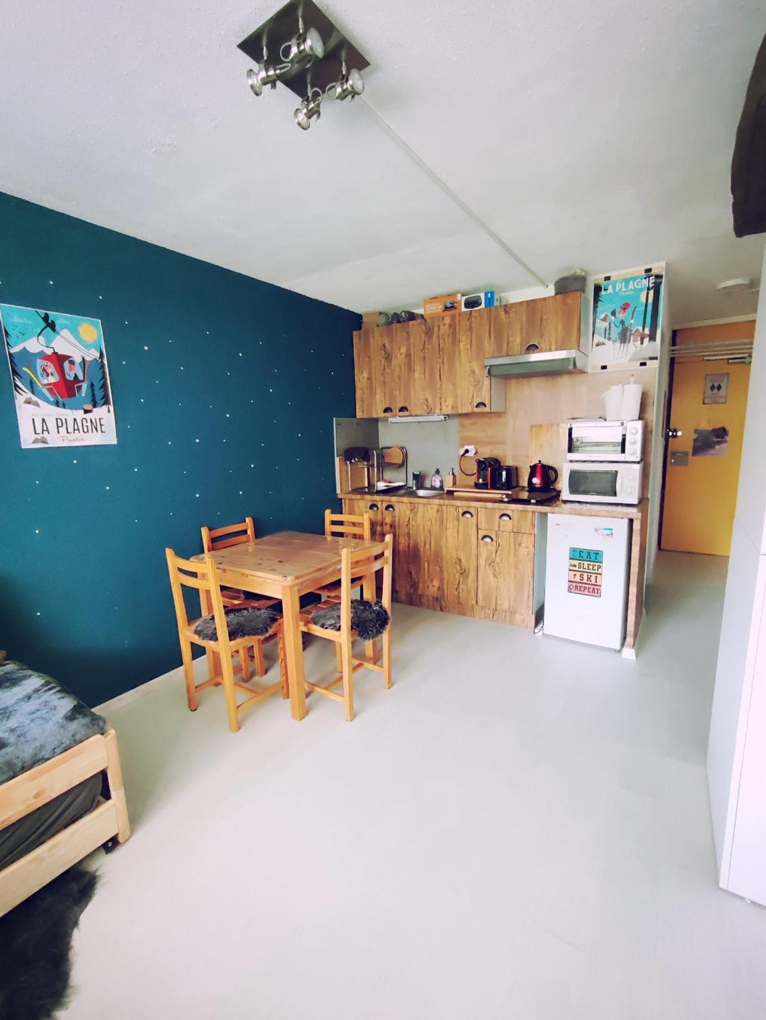 Studio Cosy 2100M Pied Des Pistes-Direct To Ski Slopes-Ski In Ski Out-La Plagne Aime 2000 Esterno foto
