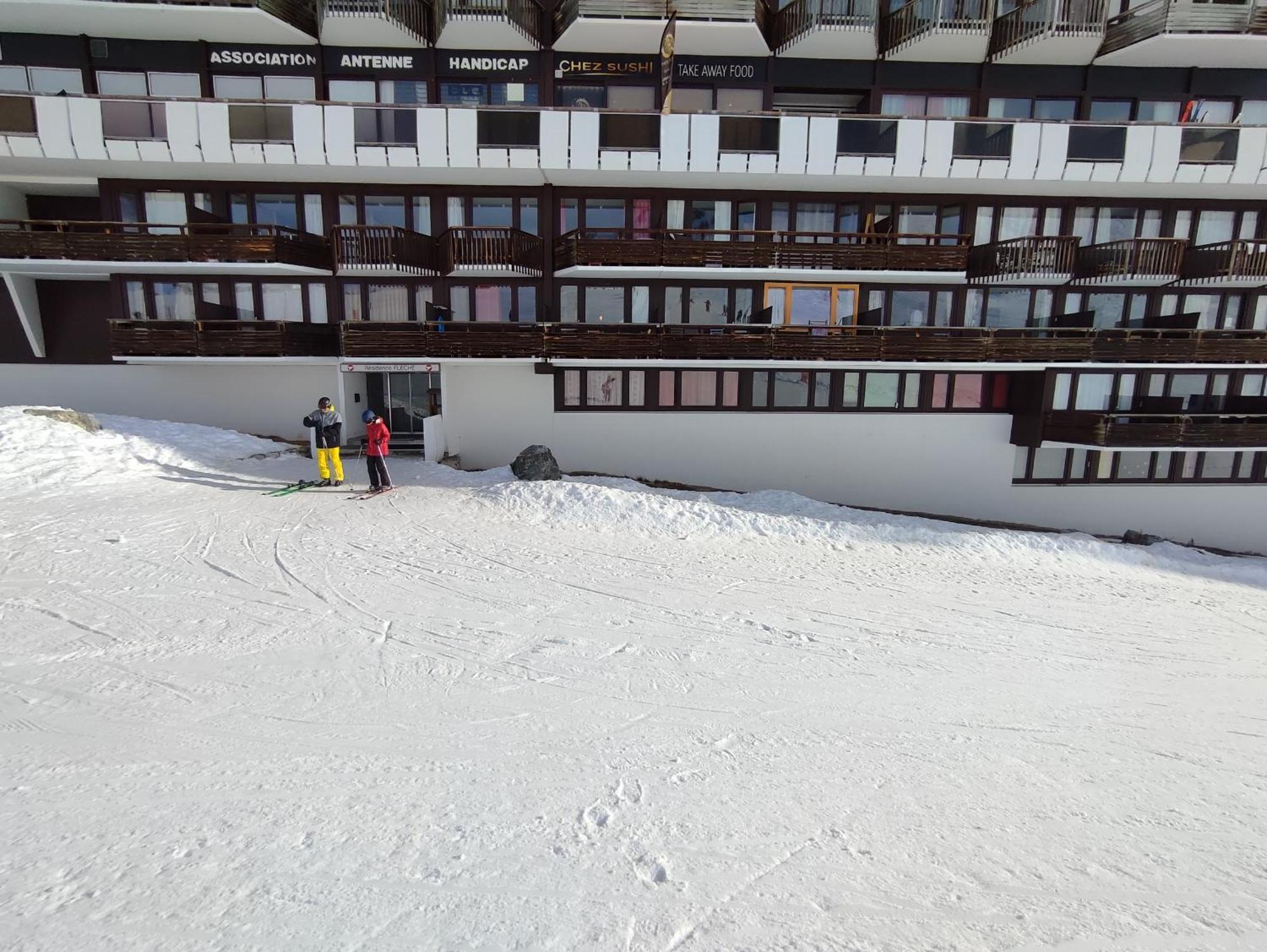 Studio Cosy 2100M Pied Des Pistes-Direct To Ski Slopes-Ski In Ski Out-La Plagne Aime 2000 Esterno foto